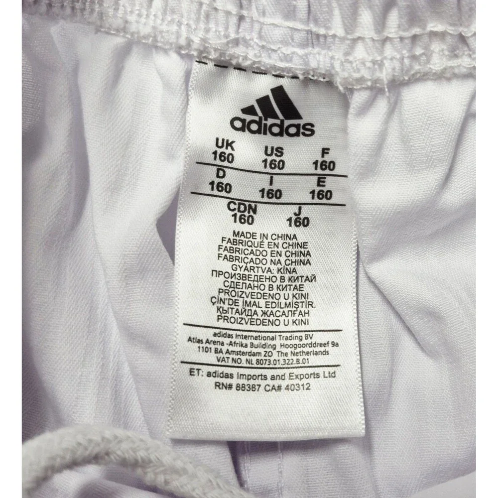 Adidas Taekwondo Uniform Set Top Pants Sz 160 NWOT World Champion TKD ADITS01YC